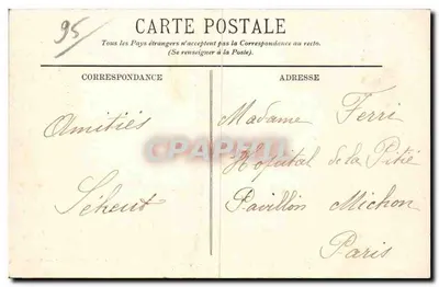 VETHEUIL — As margens da Seine — Cliché A. Bertran, editor — Mantes. — Verso