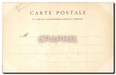 Castelo de La Roche Guyon — A entrada principal — Moussard & Bonnier, n°8 — Verso