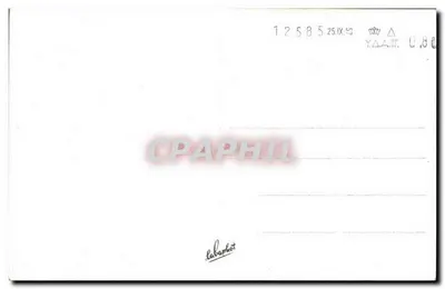 Estátua de Esculápio em Épidaure — Editor Laberhot, n° 12585 — Verso
