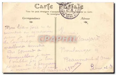 Compiègne — Hotel de Ville — Deoetle, Compiegne — Rewers