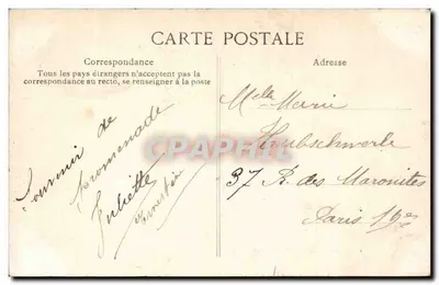 Saint-Prix (S.&O.) — Na Floresta — Edição T.&O. — Verso