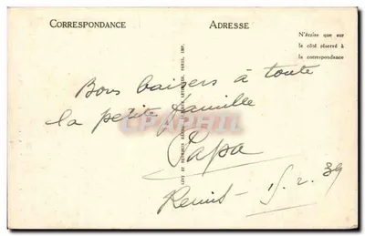 Laon — Brama Soissons — ND — Rewers