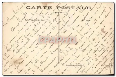Soldado herido tocando la trompeta — Poème de P. Déroulède — Editor: Eugène Chaperon — Reverso