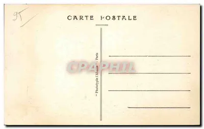 Argenteuil - A Igreja — vista da igreja com seu campanário com ponta — A.C.1 — Verso