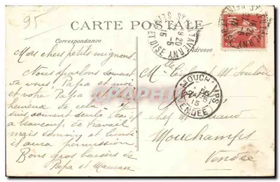 Saint-Leu (S.-à-O.) — L’Étang Godart — Uitgever E.P.D. n°7 — Achterkant