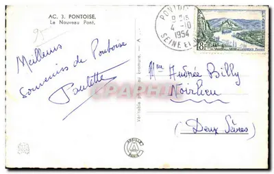 Nowy Most w Pontoise — AC. 3. PONTOISE — Rewers