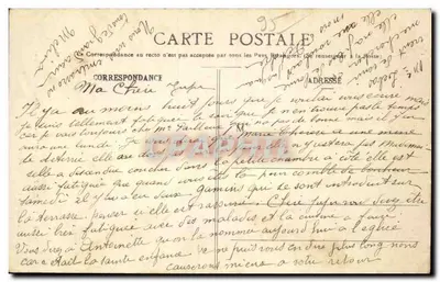 Pontoise - Katedra Najświętszej Maryi Panny - Najświętsza Maryja Cudotwórcza — A. Seyes, wydawca - Cliché Godefroy — Rewers