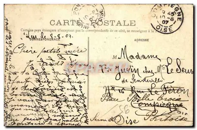 Pontoise — Szpital Boży — Krypta — A.G. Piskefontaine Triel — Rewers
