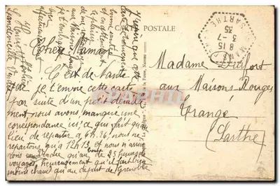 NANTES — El Puente transbordador, visto desde la Isla Gloriosa — editor desconocido, n° 19 — Reverso