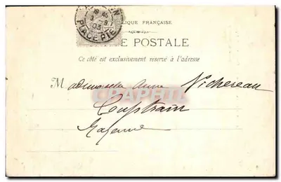 Avignon - Kościół Świętego Piotra — wydawca Avignon - 189 - Marzec 1903 — Rewers