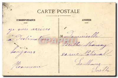 ST-ÉTIENNE - Caserma d'Infanteria — Edit. Nouvelles Galeries, St-Étienne — Verso