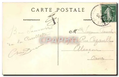Saint-Léonard en de Butte de Narbonne — Alpen Mancelle — Collectie M. Collasse — Achterkant