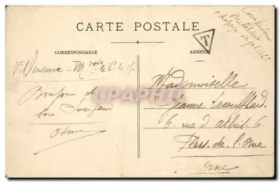 Trasa z Villeneuve-Minervois do Cabrespine — Gouffre du Mal-Pas — Wyd. Roches-Villeneuve — Rewers