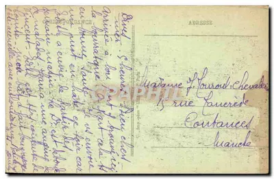 Paryż - Widok na DOMEK INVALIDÓW — wydawca Aderille, nr 129 — Rewers