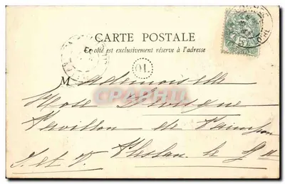 Loches — Widok ogólny — B.F. Paris — Rewers
