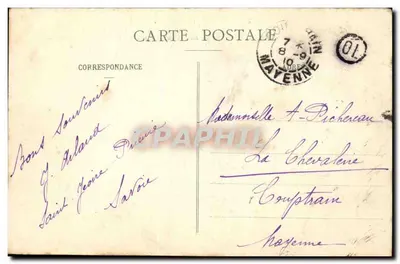 Kaplica św. Anthelme na Mont-Ronjoux — Obrzeża St-Jeoire (Savoie) — wydawca nieznany — Rewers