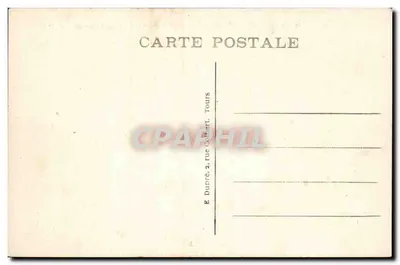 Tours (Indre-et-Loire) — Cattedrale di San Gatien e parte Est della Città — A.P. — Verso