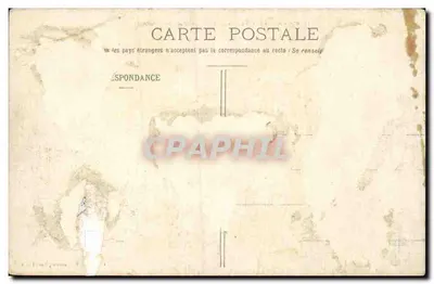 VANNES - Vista da Cidade, vista da Garenne - Coleção H. Laurent, Port-Louis — Verso