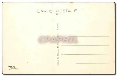 Marsiglia — La Cattedrale e la Joliette — Edizione La Cigogne, 15, Rue Grande-Vés — Verso