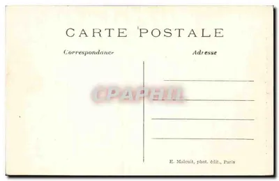 Vincennes — A Capela do Castelo — E. M. — Verso