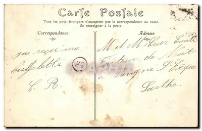 Castelo de Esclimont — Fachada principal — Editor não identificado — Verso