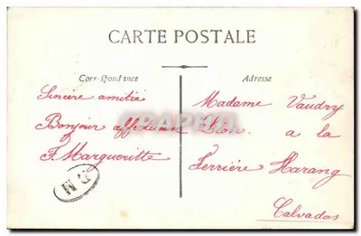 Bouquet de lilas — Editor desconhecido, n° 2110 — Verso