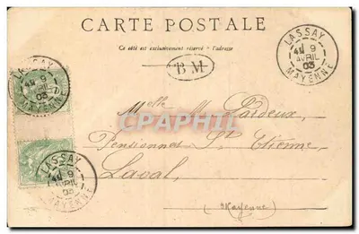 Bagnole-de-l'Orne — Un Angolo del Parco dell'Establishment Termale — LT Pbot. — Verso