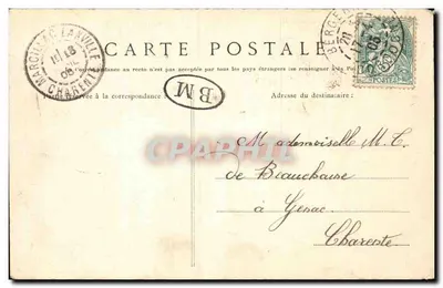 Sainte-Alvère — O Donjon — Col. A. Astruc, fot. -cilt., à Dordogne — Verso