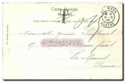 Bruxelas - A Bolsa de Comércio — Editor E. 118 — Verso