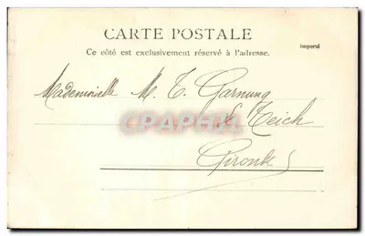 Bayonne - La Place d'Armes y el Adour — R.&J. D. 10581, 12 — Reverso