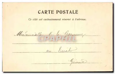 Luchon — Wodospad Piekielny — Bagnères-de-Luchon, wydawca Gammy — Rewers
