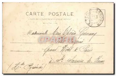 Danze spagnole — Caccie — S.I.P.R. n° 159/3 — Verso