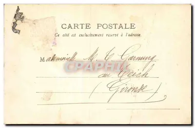 Monfond-l'Évêque — giovane donna vicino a un ponte — editore anonimo, n°782 — Verso