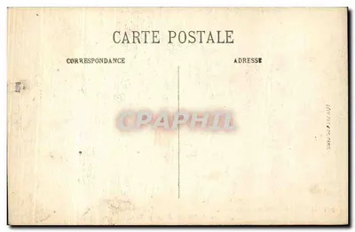 Fontainebleau — Het Paleis. De Tafel van de Eed in de Zaal van de Troon — N. G. — Achterkant