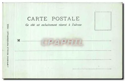 Marseille — De Kathedraal en de Beeld van Mgr de Belsunce — LL. — Achterkant