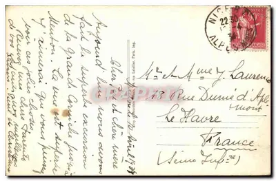 Menton — O Publicznym Ogrodzie — LL — Rewers