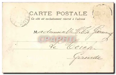 Cyvray — O Castelo de l'Estang, comunidade de Saint-Pierre d'Exideuil — Lib. pap. Eug. Texereau, Cyvray (Vienne) — Verso