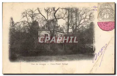 Park van Cercamp — Franc Picard Cottage — Uitgever: Estevant, n° 1403