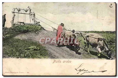 Poço árabe — Tunísia — Foto Garrigues Tunis — 141