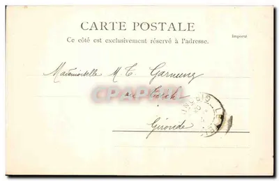 Gorge d'Esbarague e Pic de Gambiel — Baquèries-de-Luchon — A. Villatte, Tarbes, n° 11260, 12 — Verso