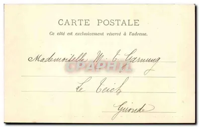Bagnères-de-Bigorre — Vista geral — Bagnères-Postes, n° 96 — Verso