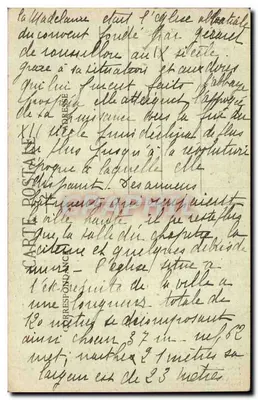 Vézelay — Fachada da Igreja da Madeleine — A. Vinzenzi, editor, Vézelay — Verso