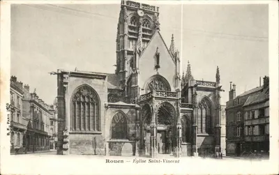 Rouen — Igreja de São Vicente — B.F. Paris