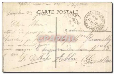 MIGENNES-LAROCHE — Ogólny Widok Dzielnicy Kanału — Wydawca: Poll & Guillet, Mignennes-Laroche — Rewers