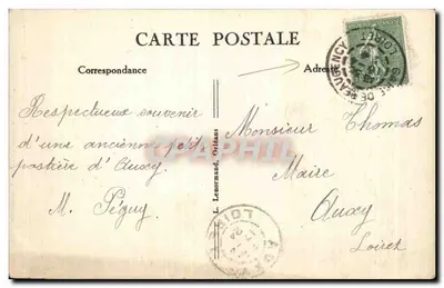 Beaugency (Loiret) - Hotel de Ville - Façada renesansowa — Rewers