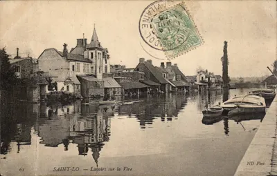 SAINT-LO — Lavoirs na Vire — ND Phot