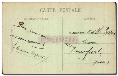 Dreux — Widok z Place Saint-Gilles — Ch. Fournik, Dreux, nr 44 — Rewers