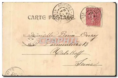 Bukiet róż czerwonych i lili — Henriette Proust, wydawczyni, nr 455 — Rewers