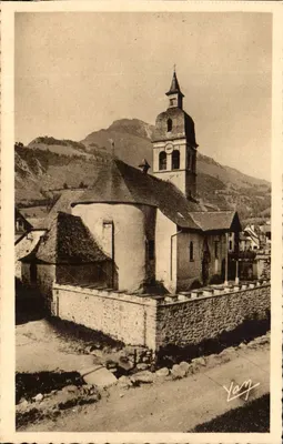 Argelès-Gazost — Stara świątynia — Wydawnictwo Photo Quinau, Lourdes