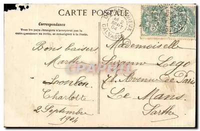 Lisieux — Vista geral — A C.P.A. n°2823 — Verso